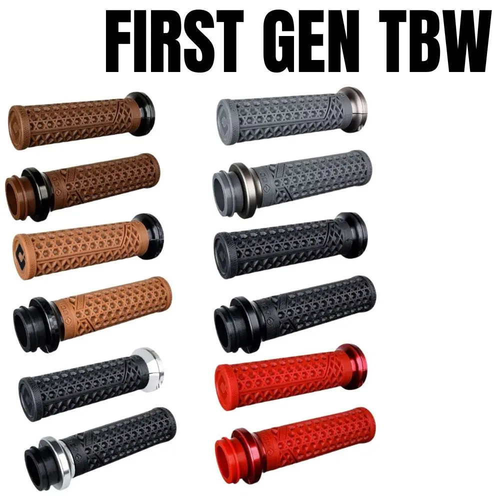 Vans Lock-On Grips For Harley-Davidson First Generation Throttle-By-Wire Motorcycles 1