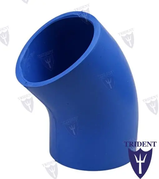 Exhaust Elbow 45º  Silicone 4" 100Mm 1