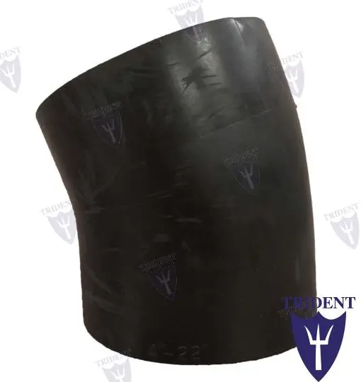 4" 22º Rubber Exhaust Elbow 1