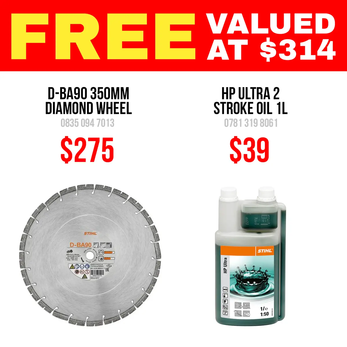 Stihl Ts440 Petrol Cut-Off Saw Premium Bundle 2