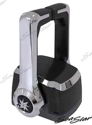 Dual Top Mount Control Chromed 1