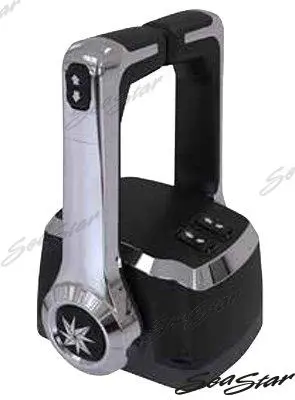Dual Top Mount Control Chromed W/ T&T 1