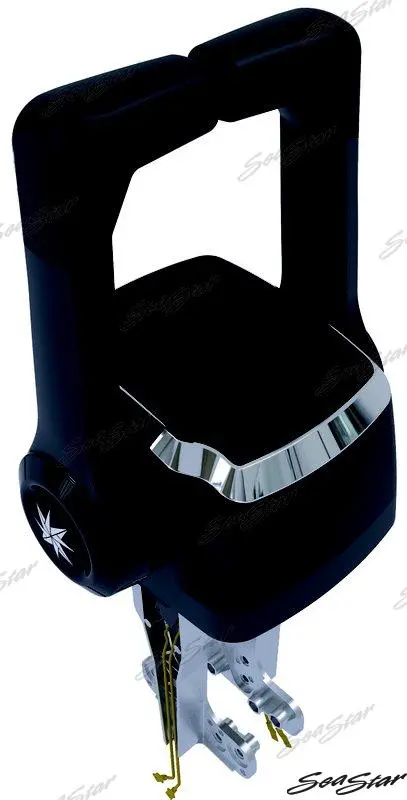 Dual Top Mount Consol Black 1