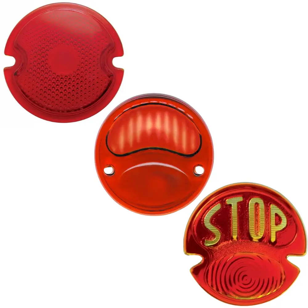 Tc Bros. Replacement Glass Tail Light Lens 1