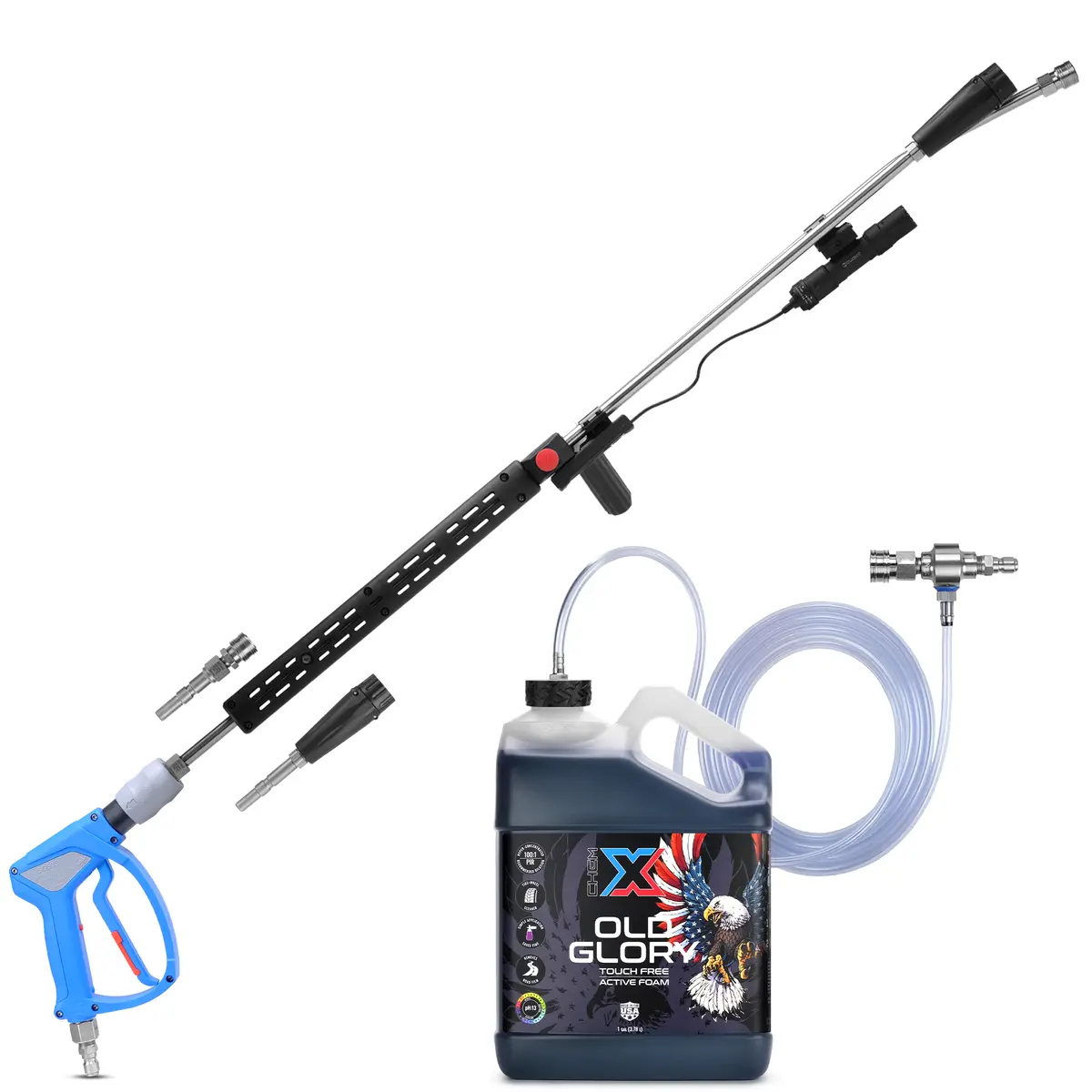 The Freedom Foamer: Tactical Strike Touch Free Vehicle Wash Kit 1