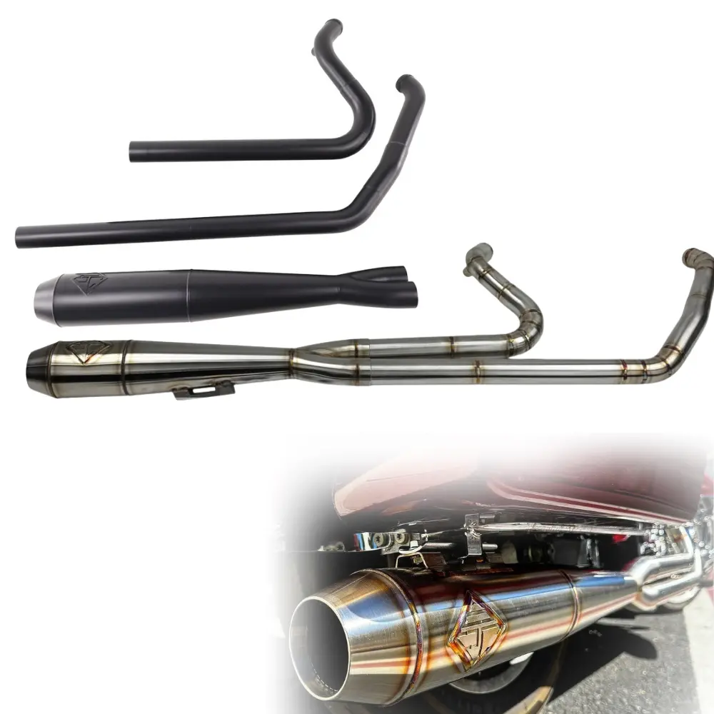 Sp Concepts Exhaust System For 1996-2016 Harley-Davidson Touring 1