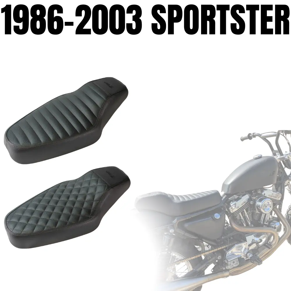 Tc Bros. Tracker Seat For Harley-Davidson Sportster 1986-2003 1