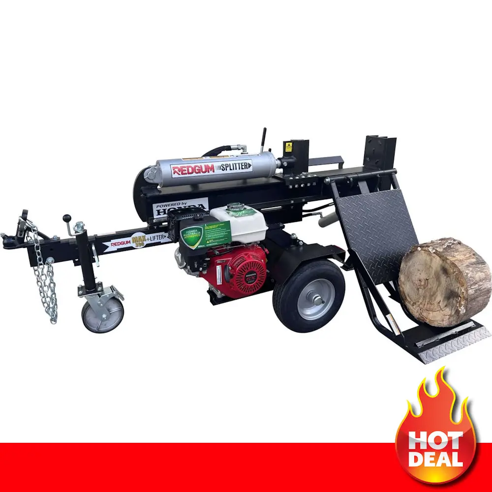 Redgum - Max 390+ 40 Ton Lifter-Splitter 1
