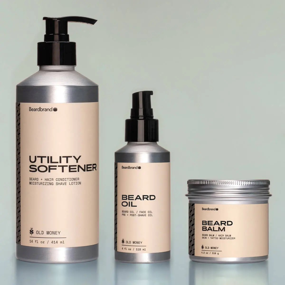 Old Money Beard Foundations Set 1