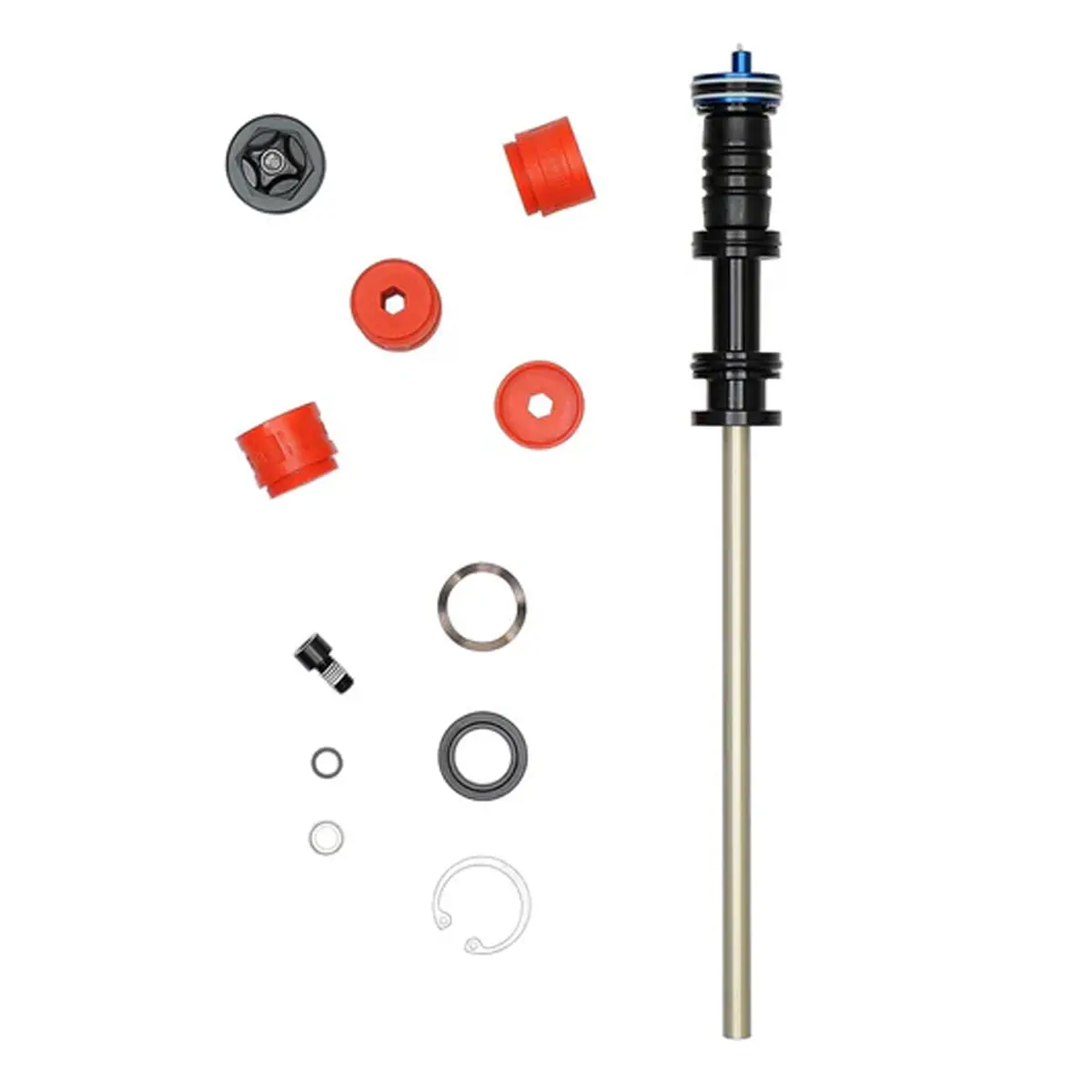Air Spring Upgrade Kit - Solo Air - Includes Refined Solo Air Assembly, 4 Bottomless Tokens - Boxxer (2011-2016, Serial Number Later Than 16T11xxxxxxx) 1