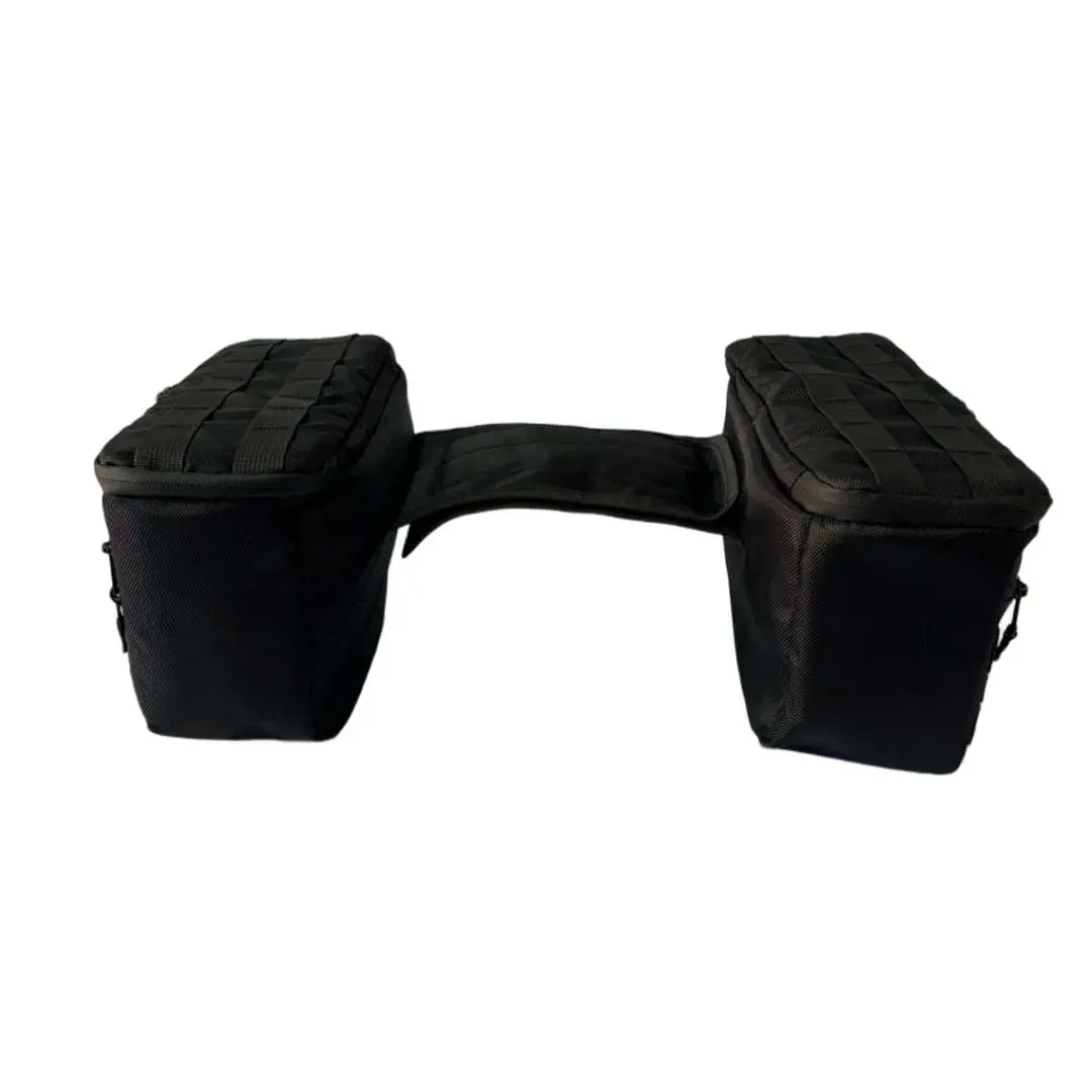 Speedwell Cutaway Saddlebags For Harley Sportsters, M8 Softail, & Dyna 1