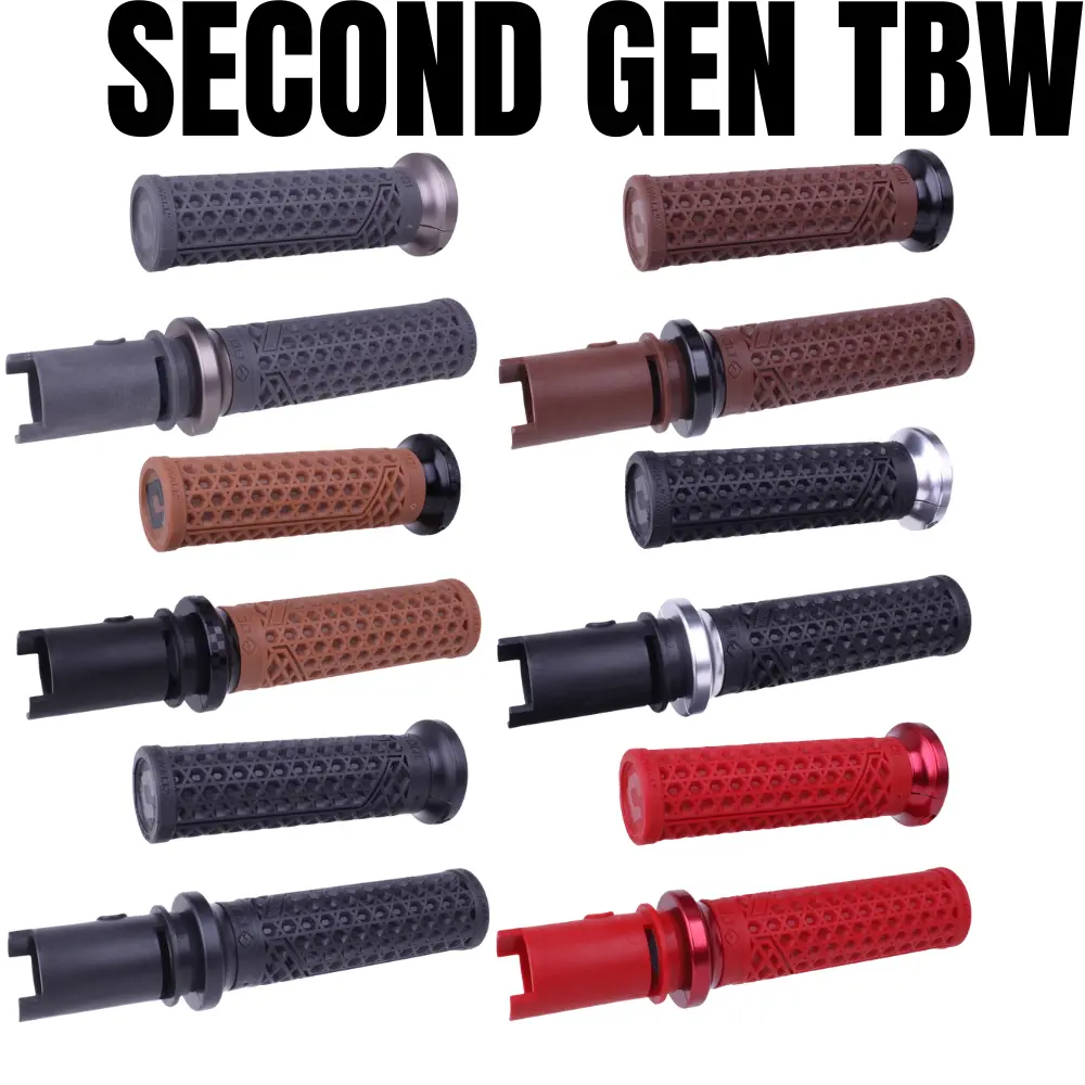 Vans Lock-On Grips For Harley-Davidson Second Generation Throttle-By-Wire Motorcycles 1