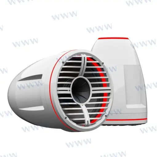 Wake Speakers Rev 10 Hd-B White Pair 1
