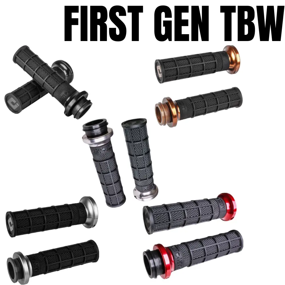 Hart-Luck Lock-On Grips For Harley-Davidson First Generation Throttle-By-Wire Motorcycles 1