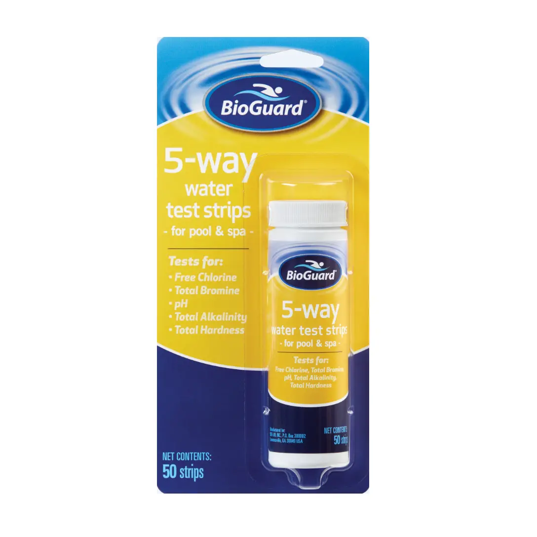 Bioguard 5 Way Test Strips (P/N: 26345Bio) 1