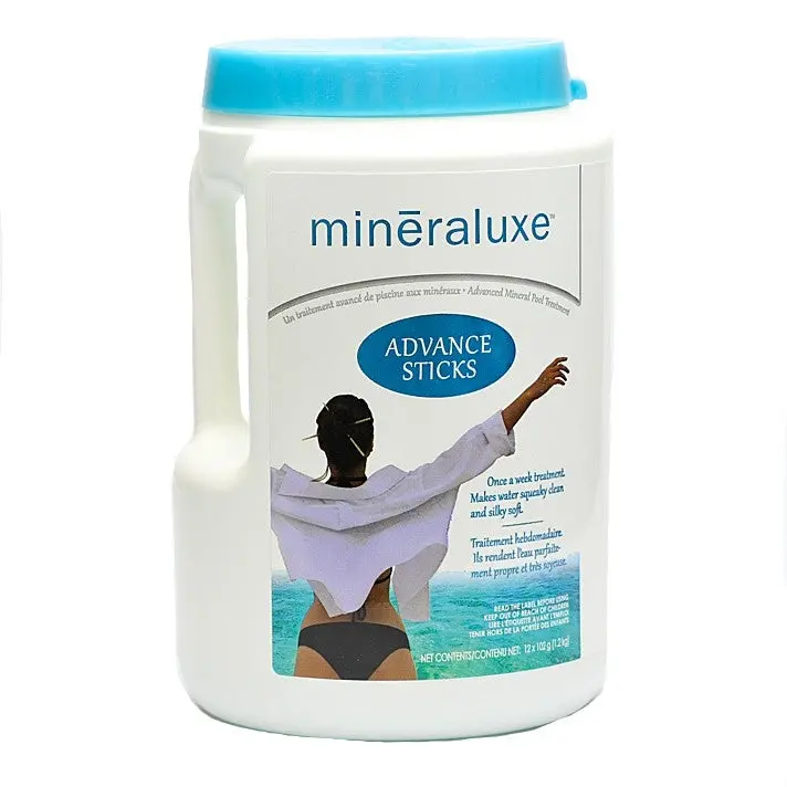 Dazzle Mineraluxe Advance Sticks For Pools (1.2 Kg = 12 X100 Gm Per Stick) (P/N: Dml09515) 1