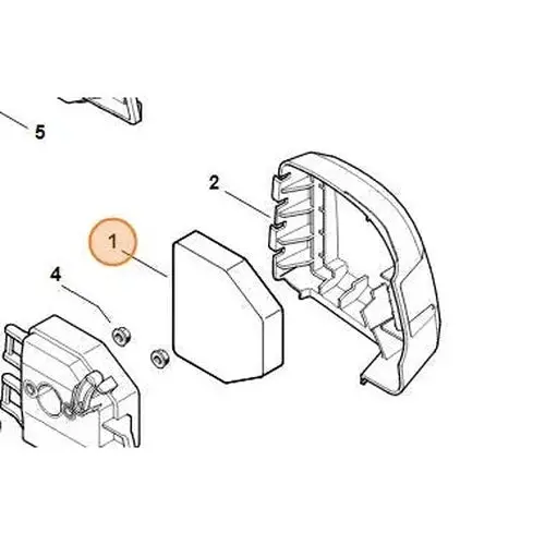 Air Filter For 230 Range Stihl 1