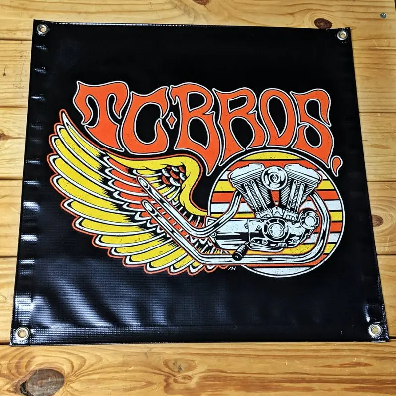 Tc Bros. Wing Banner 2Ft X 2Ft 1