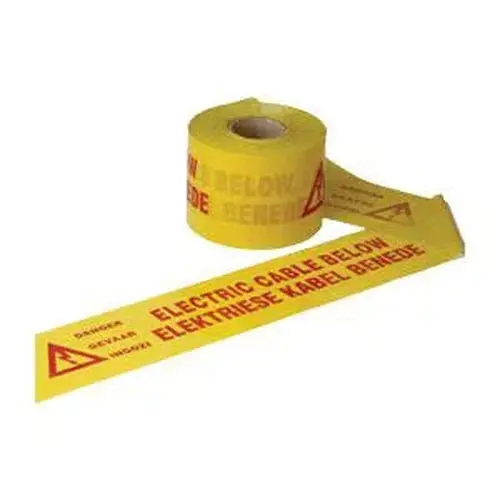 Barrier Tape Erlectrical Yellow/Red Roll 1