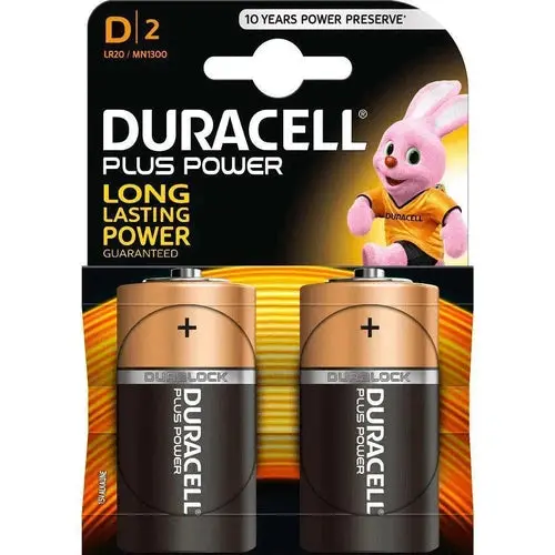 Battery 1.5𝑉 D Duracell Plus 1