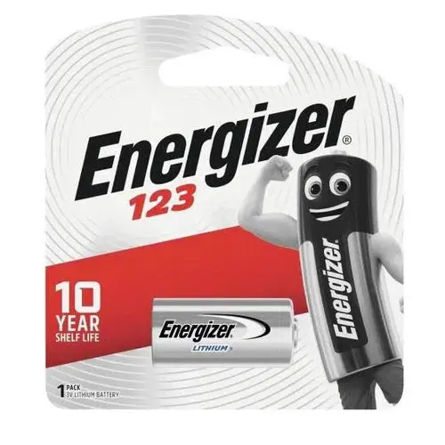 Battery 3𝑉 Cr123 Energizer 1