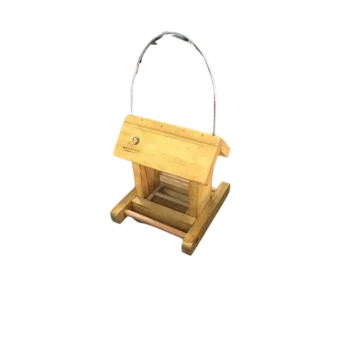 Bird Feeder Wood With Perspex 1