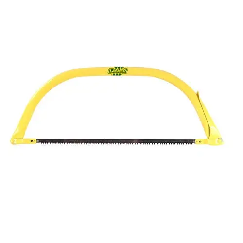 Bow Saw Complete Heavy Duty Yellow Lasherⓓ 1