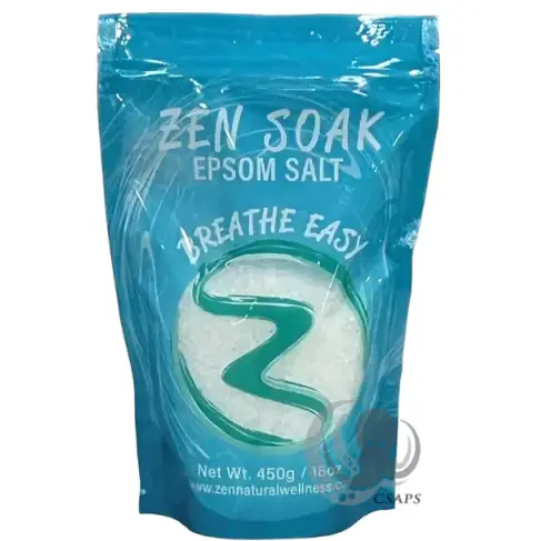 Zen Soak Epsom Salt: Breathe Easy (P/N: Zen-Breathe) 1