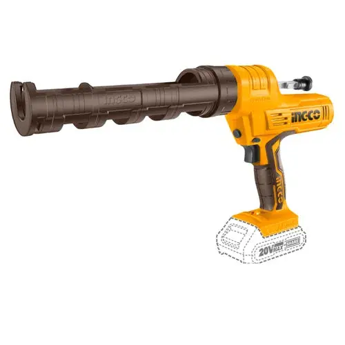 Caulking Silicone Gun Cordless 𝑃20ˢ Ingco 1