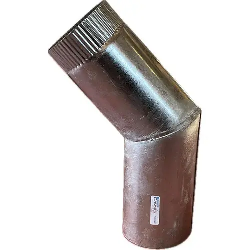Chimney Flue Bend 45° Galv 𝑇0.8𝑚𝑚 » 1