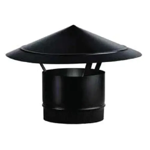 Chimney Flue Chinese Cowl Steel Sprayed 1