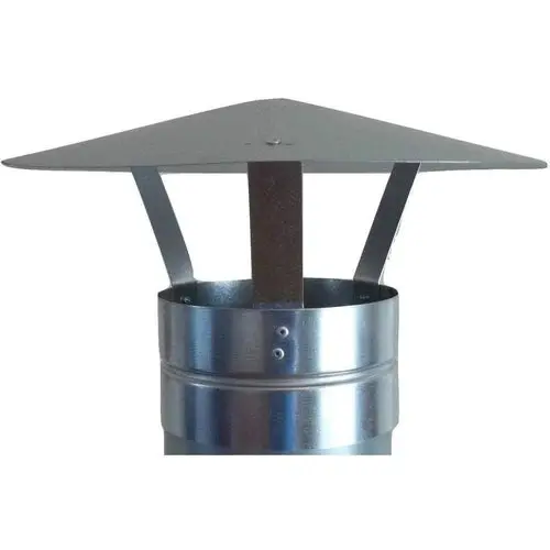 Chimney Flue Galv Cowl 𝑇0.4𝑚𝑚 » 1