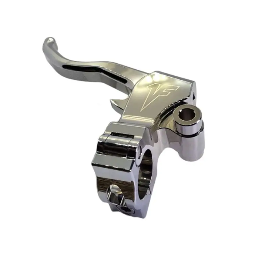 Easier Pull Clutch Lever Assembly | 2Fngr | Chrome - Dyna/Softail/Sportster 1