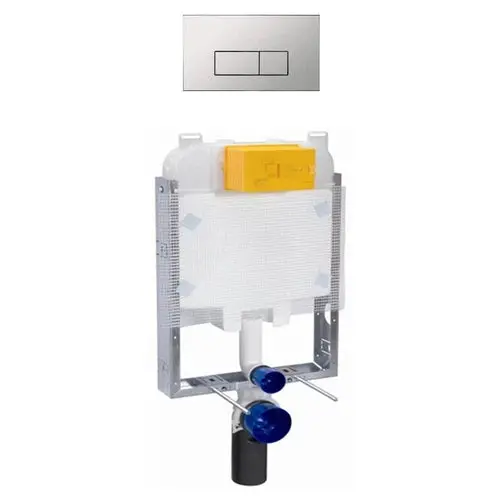 Cistern Concealed + Push Plate Infini.T 1