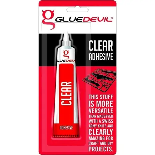 Clear Adhesive Glue Devil 1