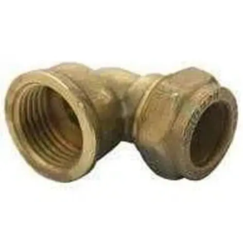 Compression Brass Elbow Female 1
