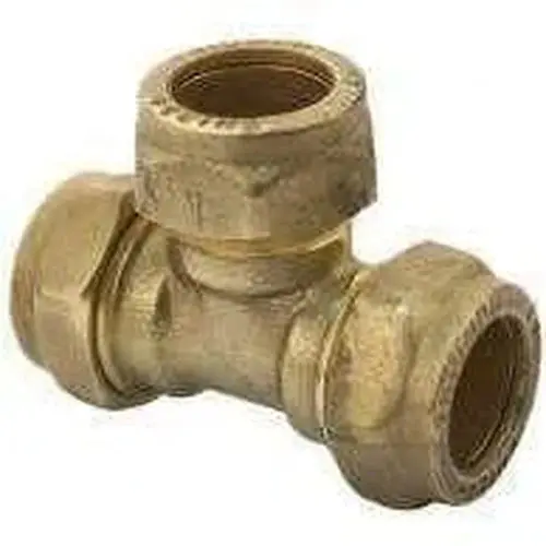 Compression Brass Tee 1