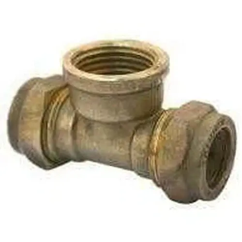 Compression Brass Tee Female 1