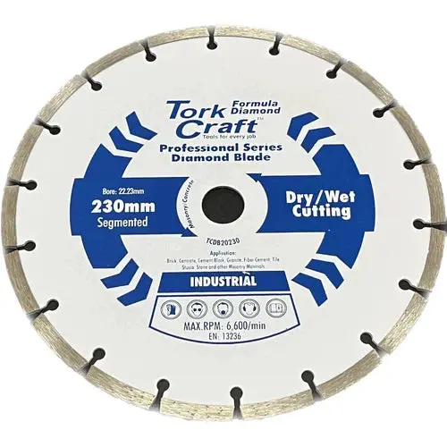Cutting Disc Diamond Segmented Torkcraft 1