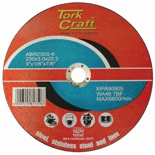 Cutting Wheel Abrasive Steel Tork Craft 1