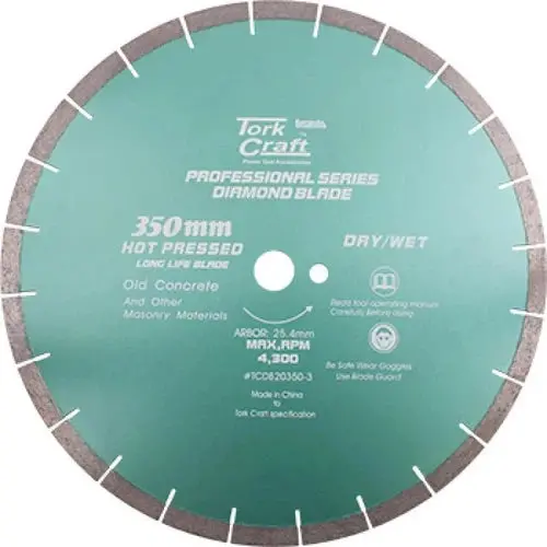 Cutting Wheel Diamond Concrete Tork Craft 1