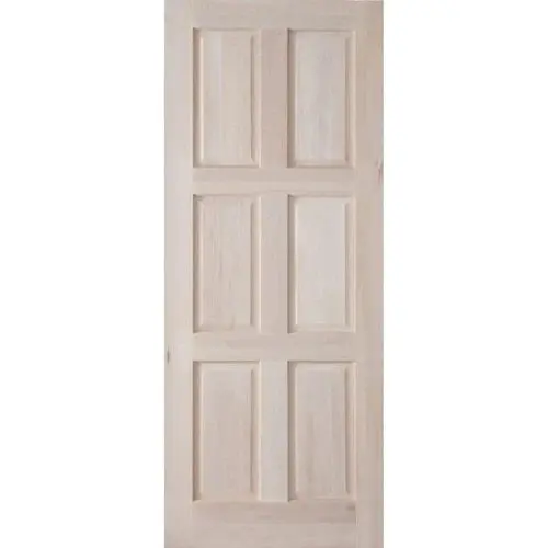 Door Hardwood Vertical Panel 1