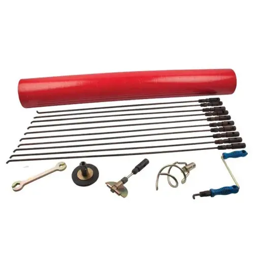 Drain Rod Set Heavy Duty(8Mm) (Red) 1