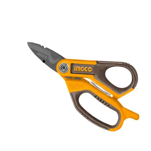 Electrical Scissors Titanium Coated Ss Blade Ingco 1