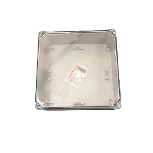 Enclosure Square Transparent Lid Geros 1