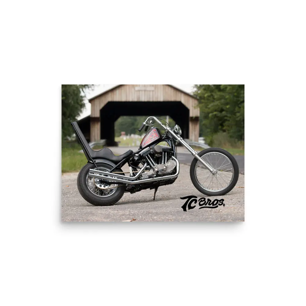 Tc Bros. Old School Sportster Poster 1