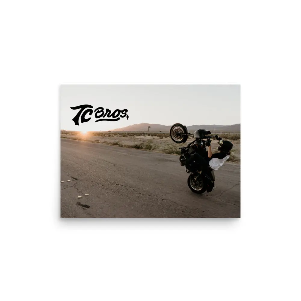 Tc Bros. Dyna Wheelie Poster 1
