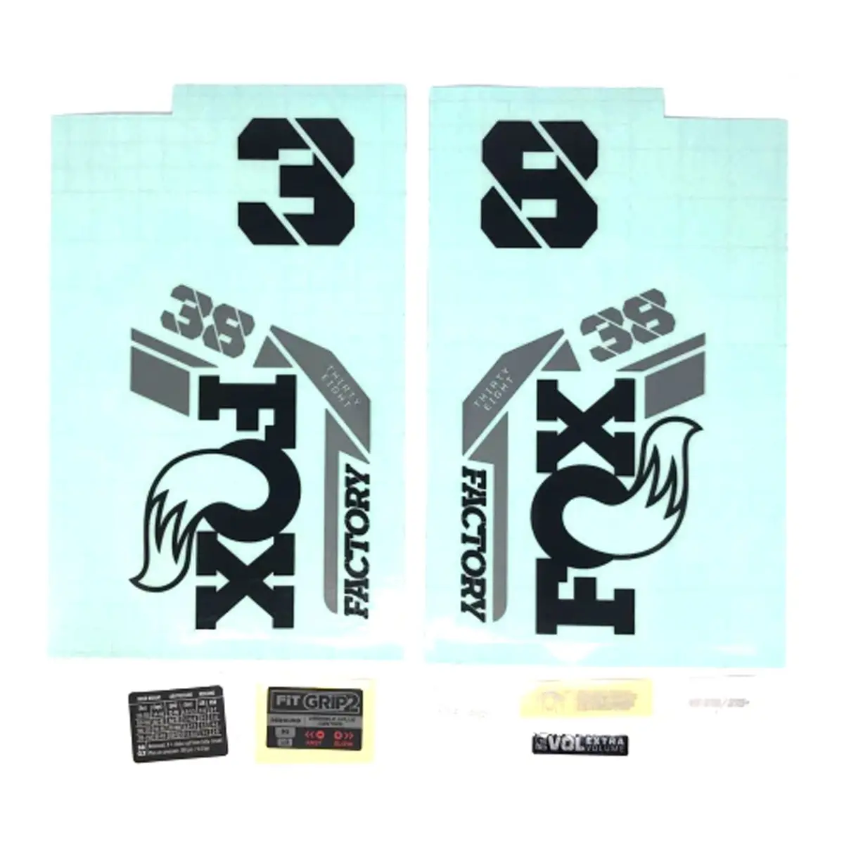 Fox Factory Original Fork Decals 3