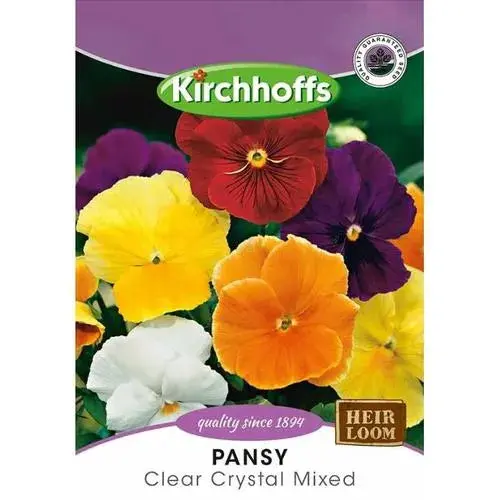 Flower Seed Pansy Kirchhoffs 1