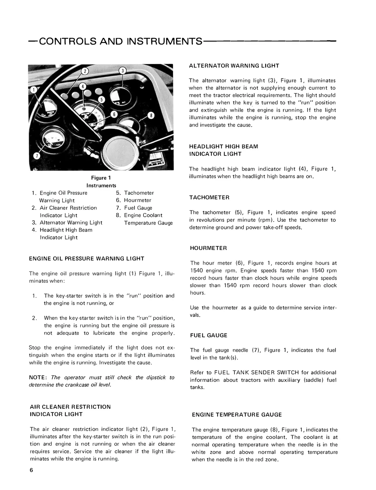 Ford 6700 - 7700 Tractors Operator's Manual 2